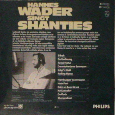 Wader Hannes,  singt Shanties