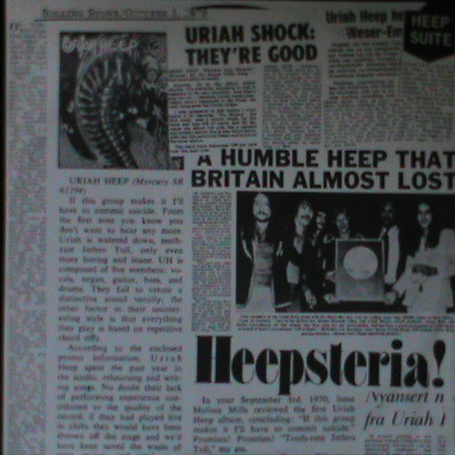 Uriah Heep, Live, January 1973