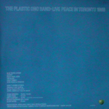 Lennon John,  the plastic ono band, live peace in Toronto 1969